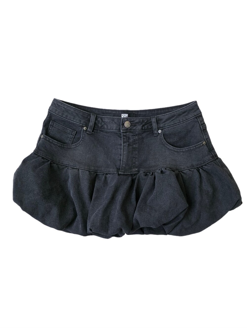Madden NYC Denim Bubble Skirt Size Medium